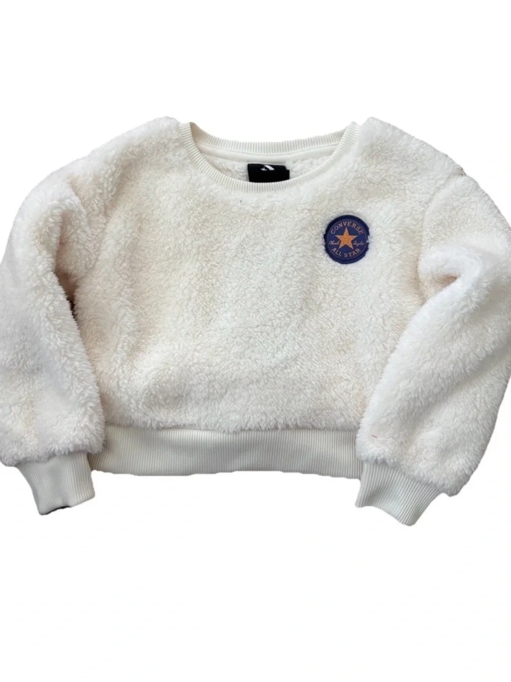 Converse Little Girls 2-Piece Sherpa Sweatshirt & Leggings Set - 2T